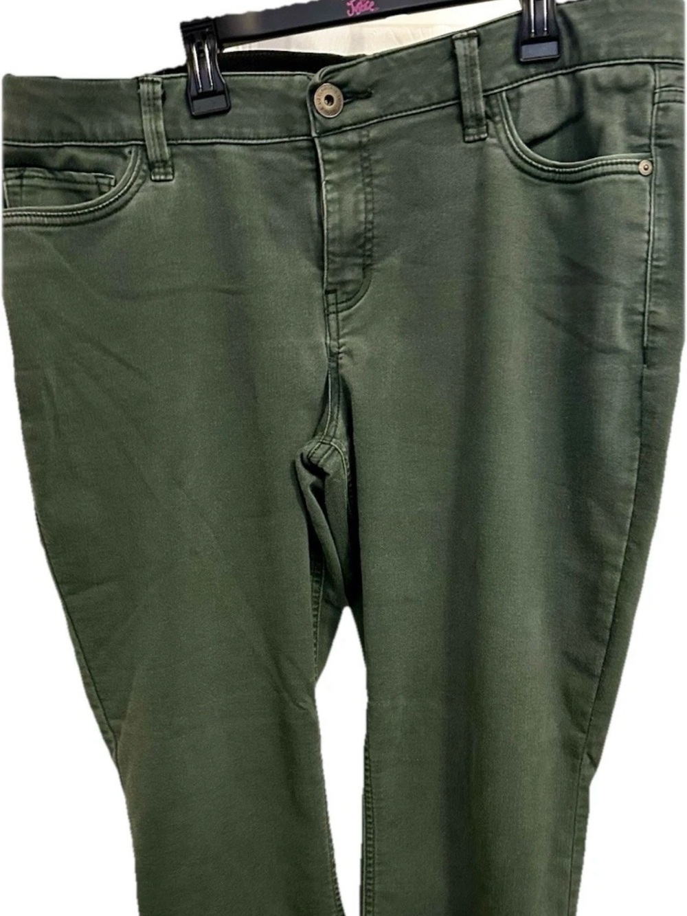 Liz Claiborne Men's Olive Chino Pants